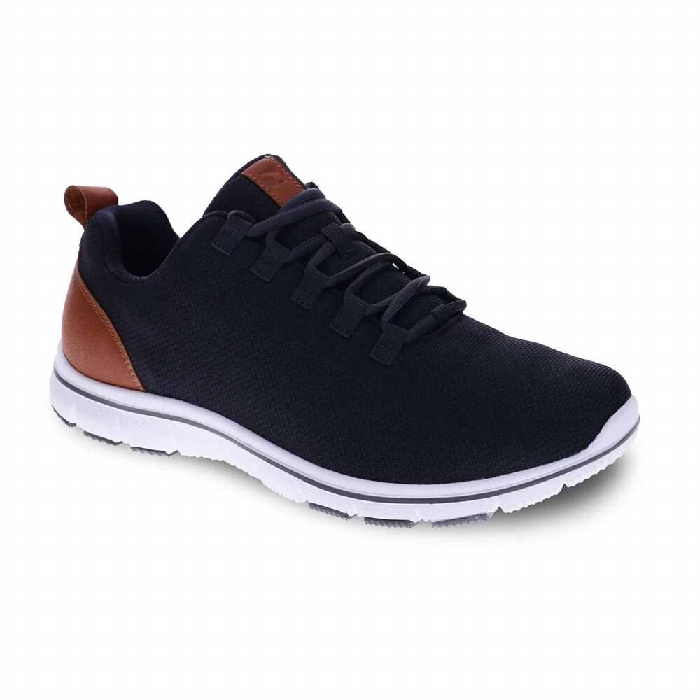 NEW REVERE men's hudson lace-up sneaker in navy